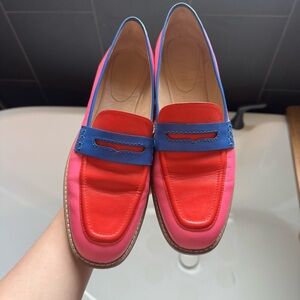 Boden Red and Pink Women's Loafers